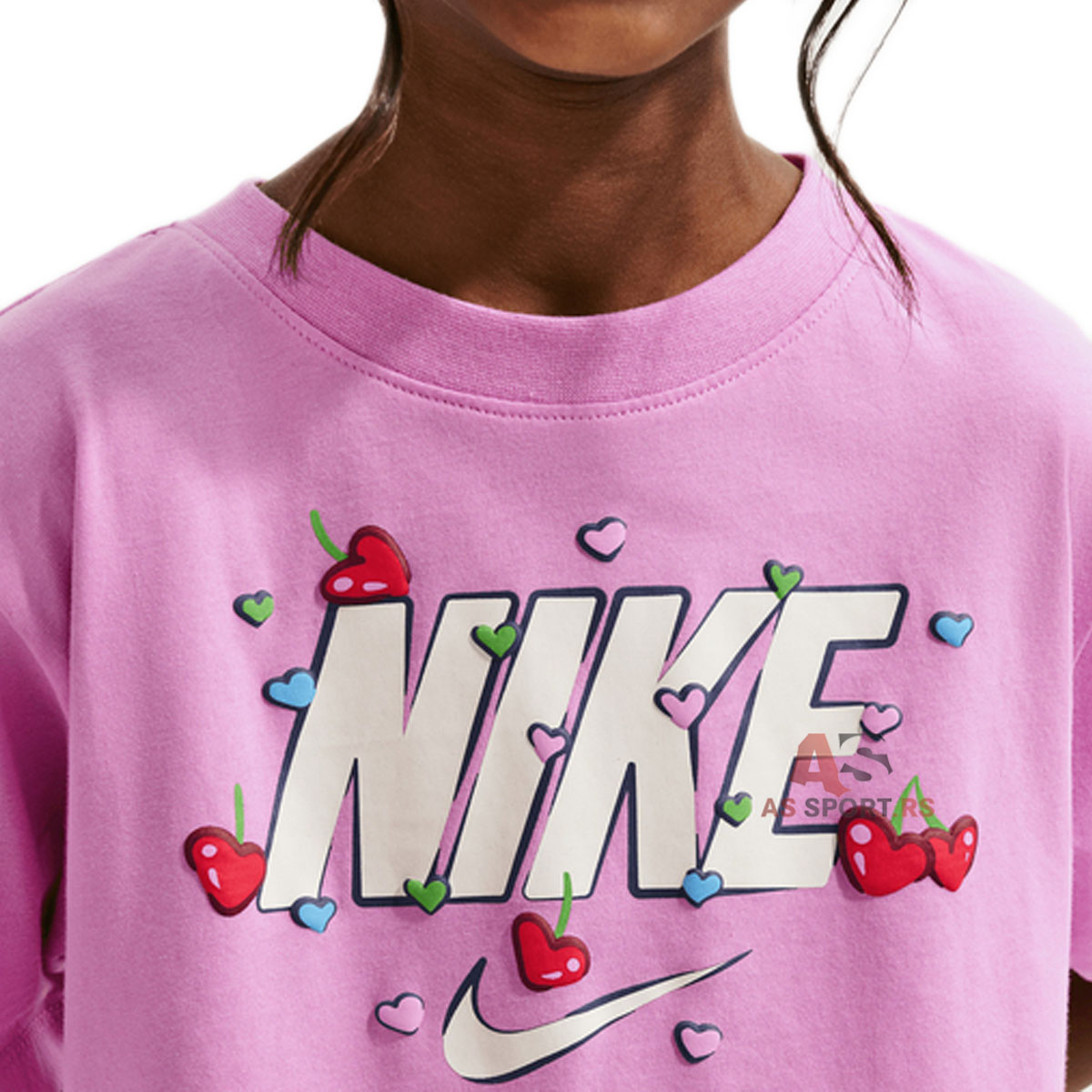 Cherry Boxy Tee 6X 36N665-P64-fKGe