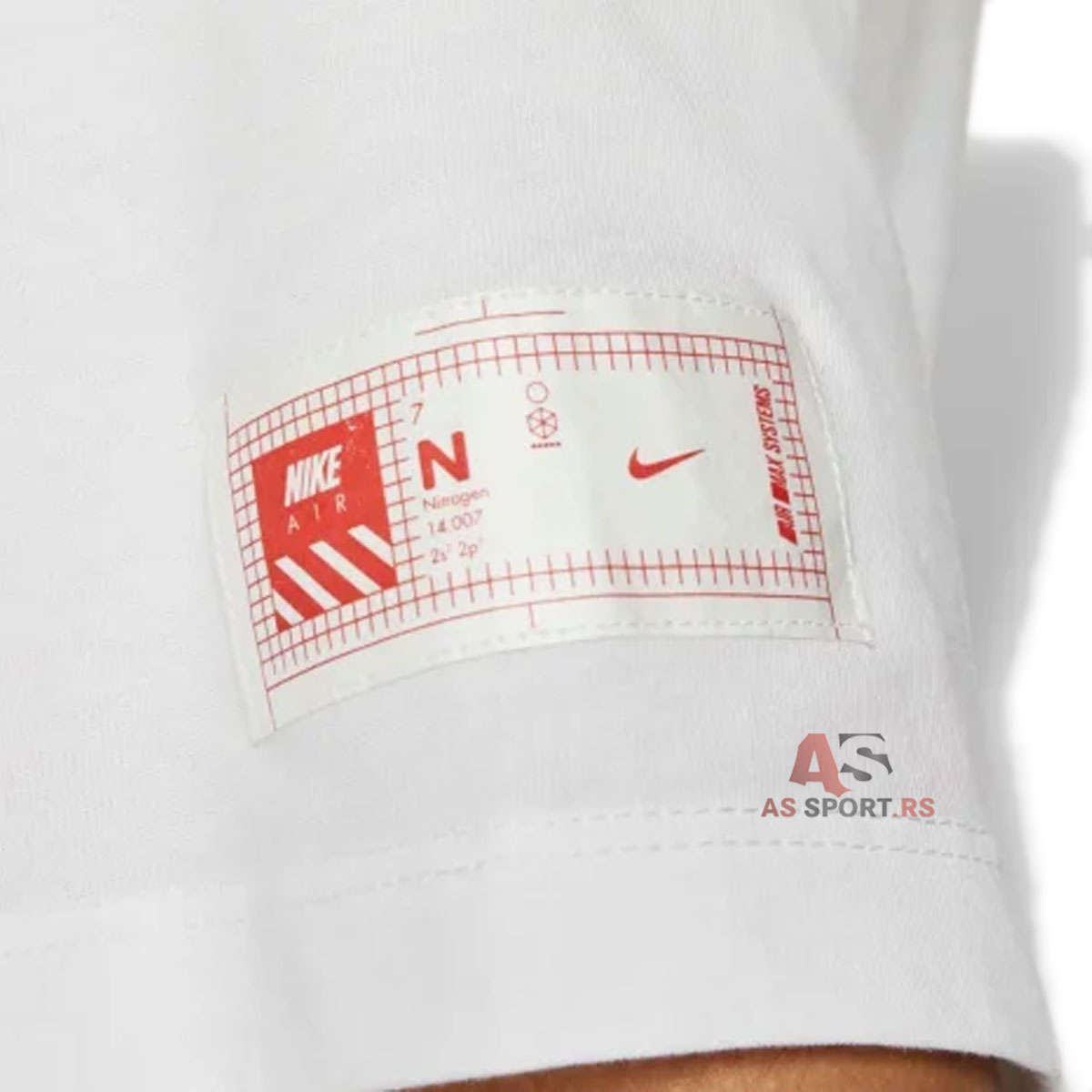 M Nsw Tee Mech Air Mask S DJ1399-100-4Gbp