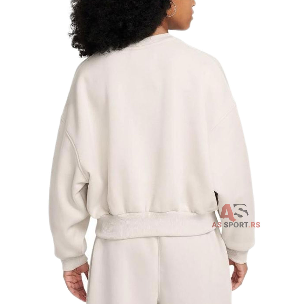 Nsw Club Fleece Crew Star L FZ5566-072-ePE4