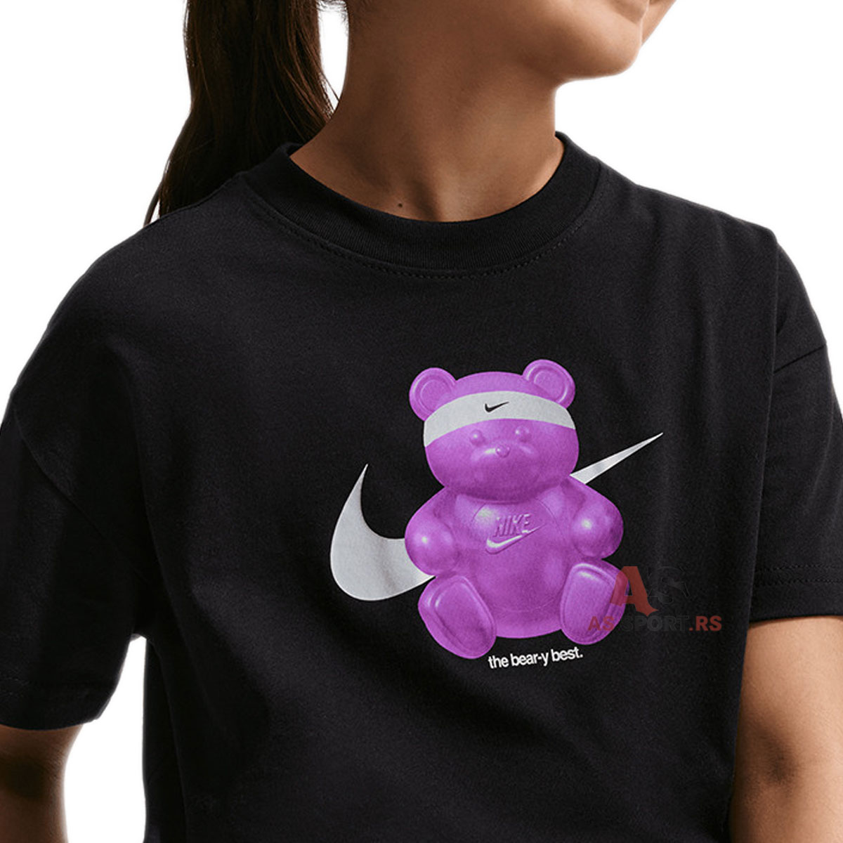 Nsw Tee Oc Boxy Bear L IO8121-010-BFPK