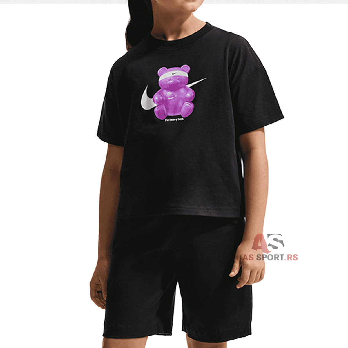 Nsw Tee Oc Boxy Bear L IO8121-010-BFPK